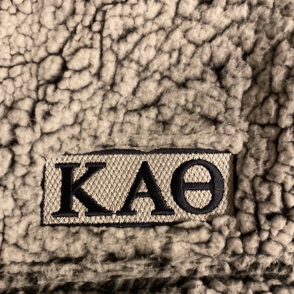 Kappa Alpha Theta Sherpa Quarter Zip - Picture 4 of 8